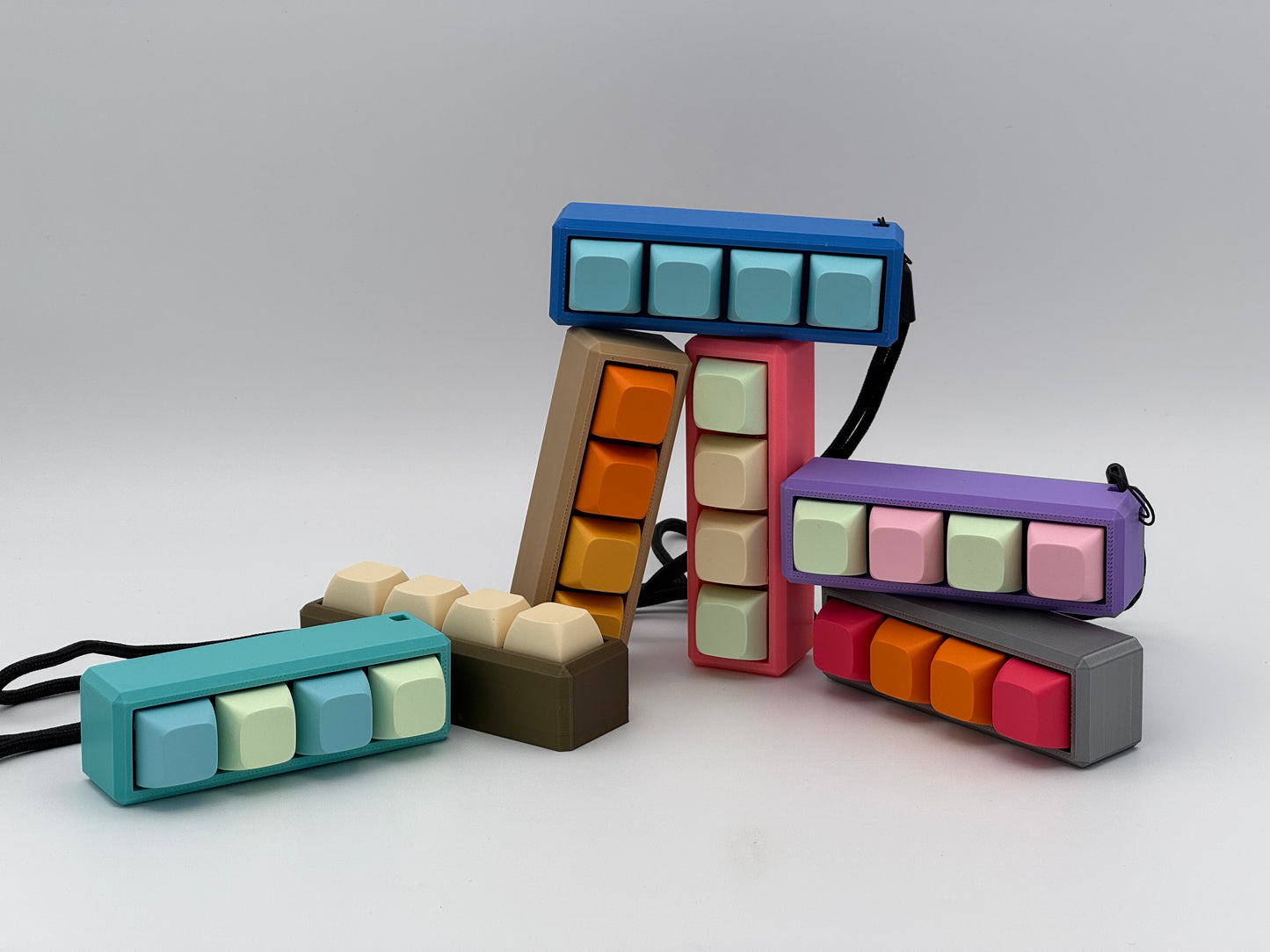 Personalized 4 Key Fidget Keyboard