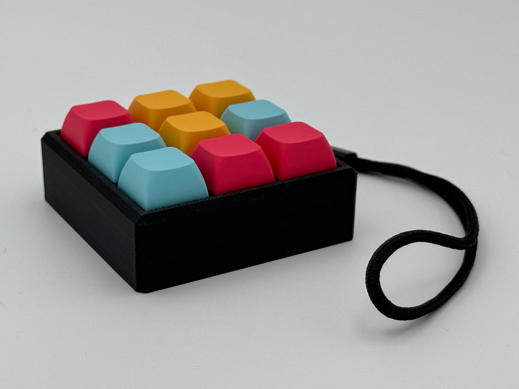 Customized 9 Key Fidget Keyboard