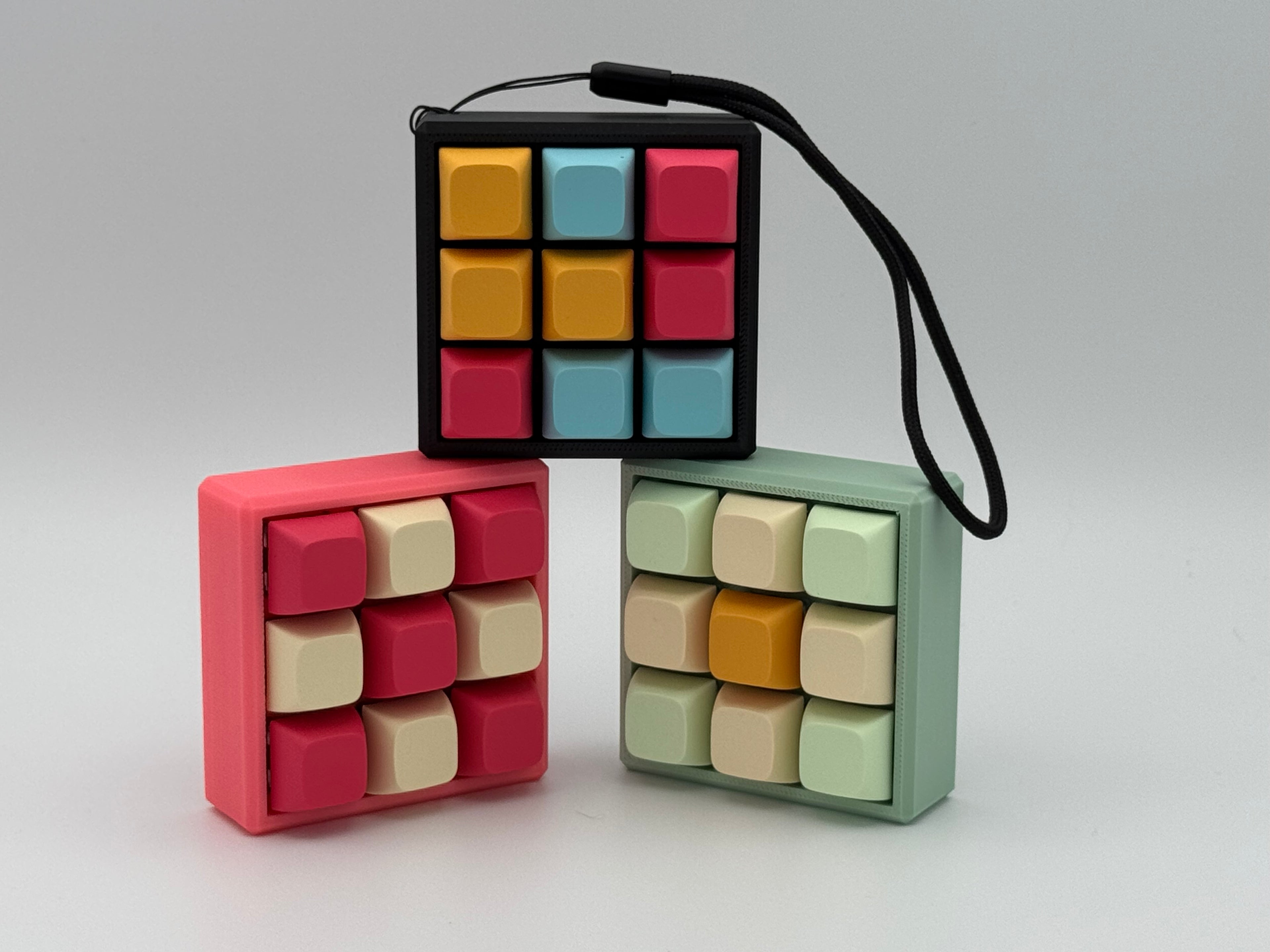 Customized 9 Key Fidget Keyboard